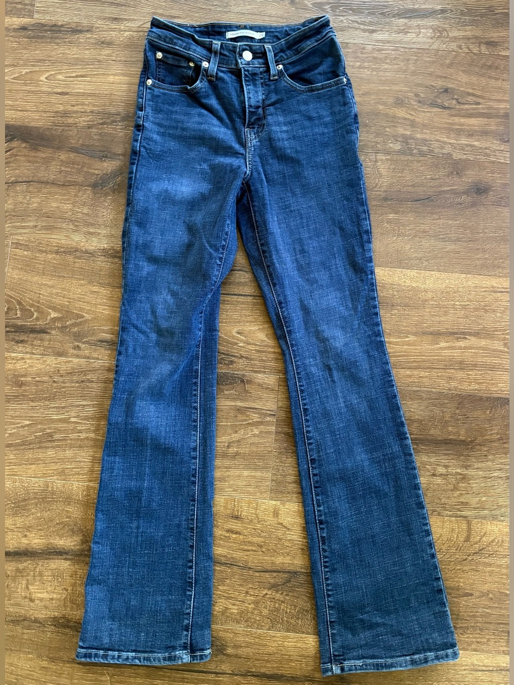 Levi’s Women's Dark Blue High Rise Bootcut Jeans